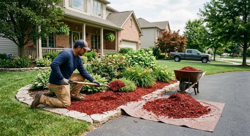 Garden Mulch Installation in Honolulu, HI