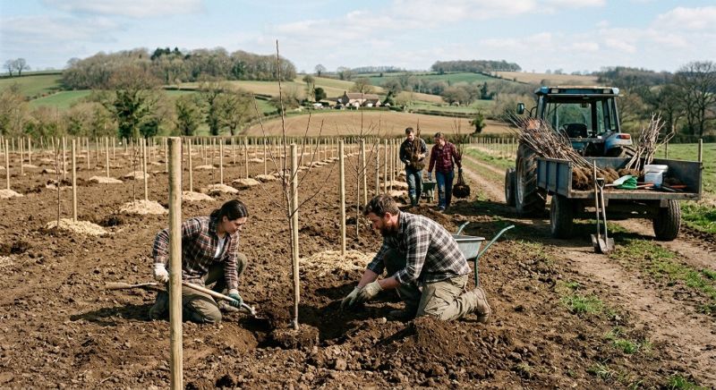 Oak Tree Planting in Ventura County, CA