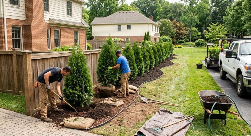 Privacy Shrub Installation in Honolulu, HI
