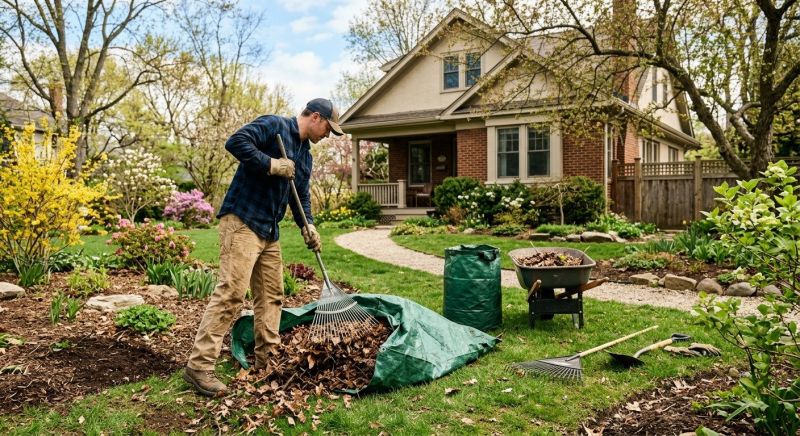 Spring Yard Cleanup in Ventura County, CA