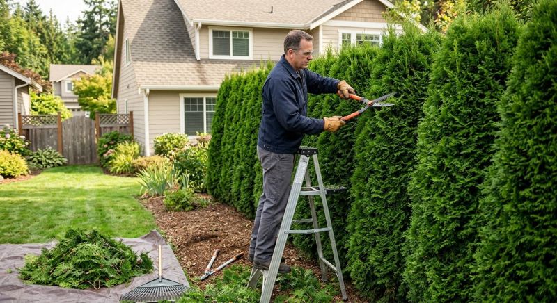 Azalea Pruning in Honolulu, HI