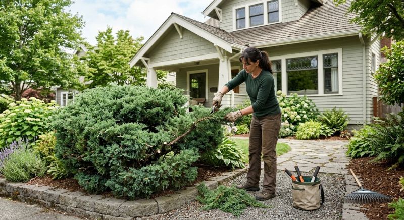Juniper Pruning in Honolulu, HI