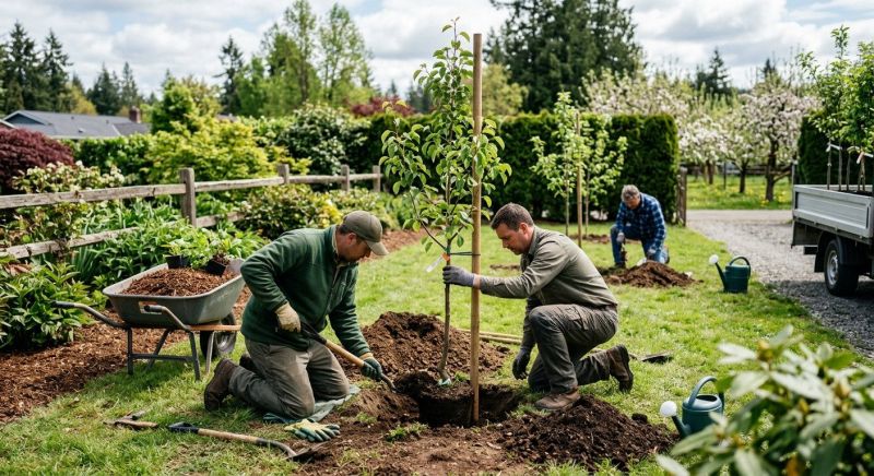 Pear Tree Planting in Honolulu, HI