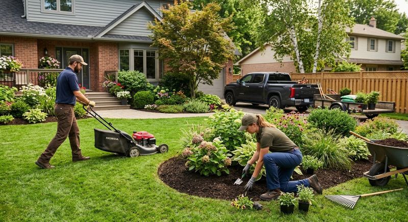Spring Garden Maintenance in Ventura County, CA